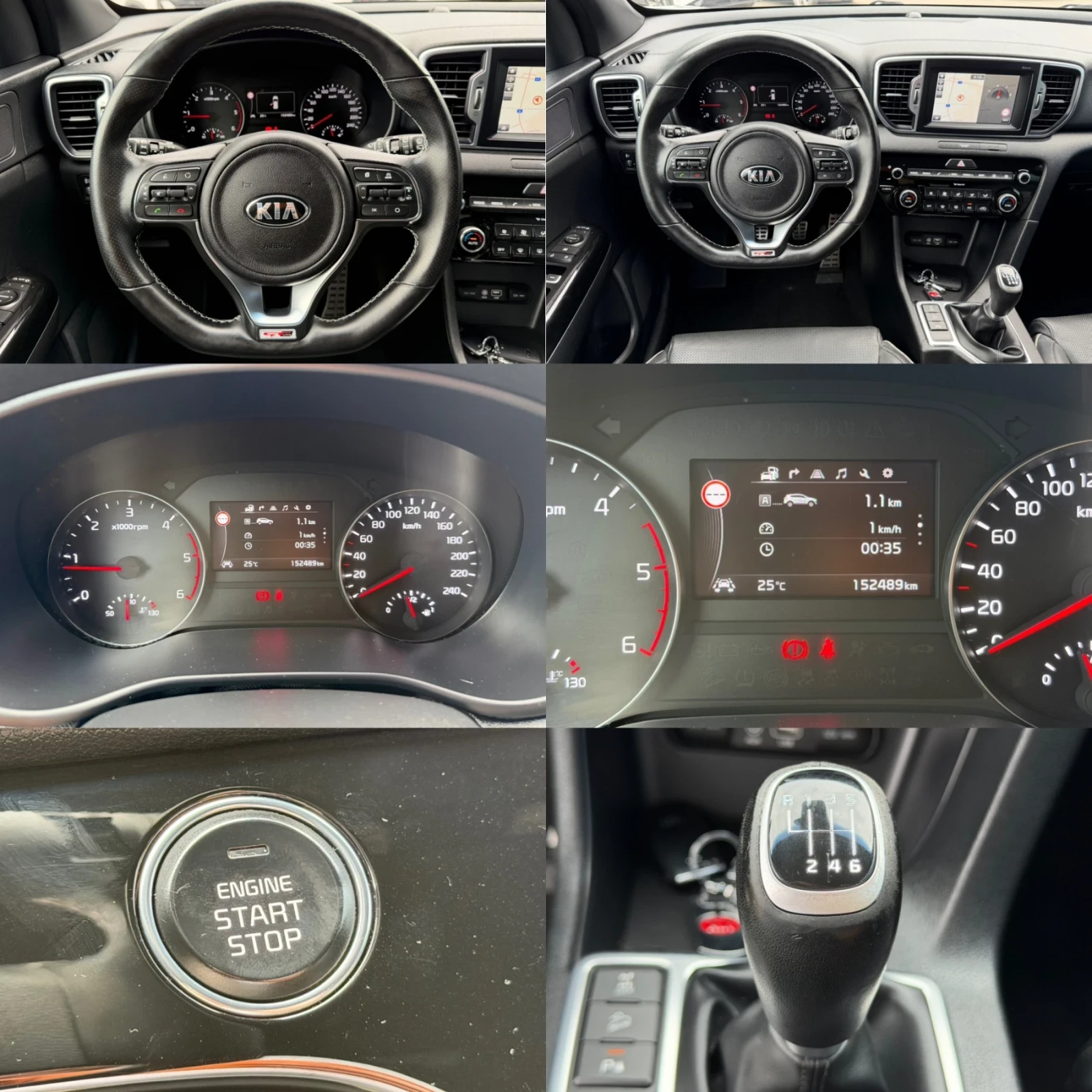 Kia Sportage AWD| GT Line | НАВИ | КАМЕРА | КОЖА | KEYLESS | , снимка 14 - Автомобили и джипове - 55035831