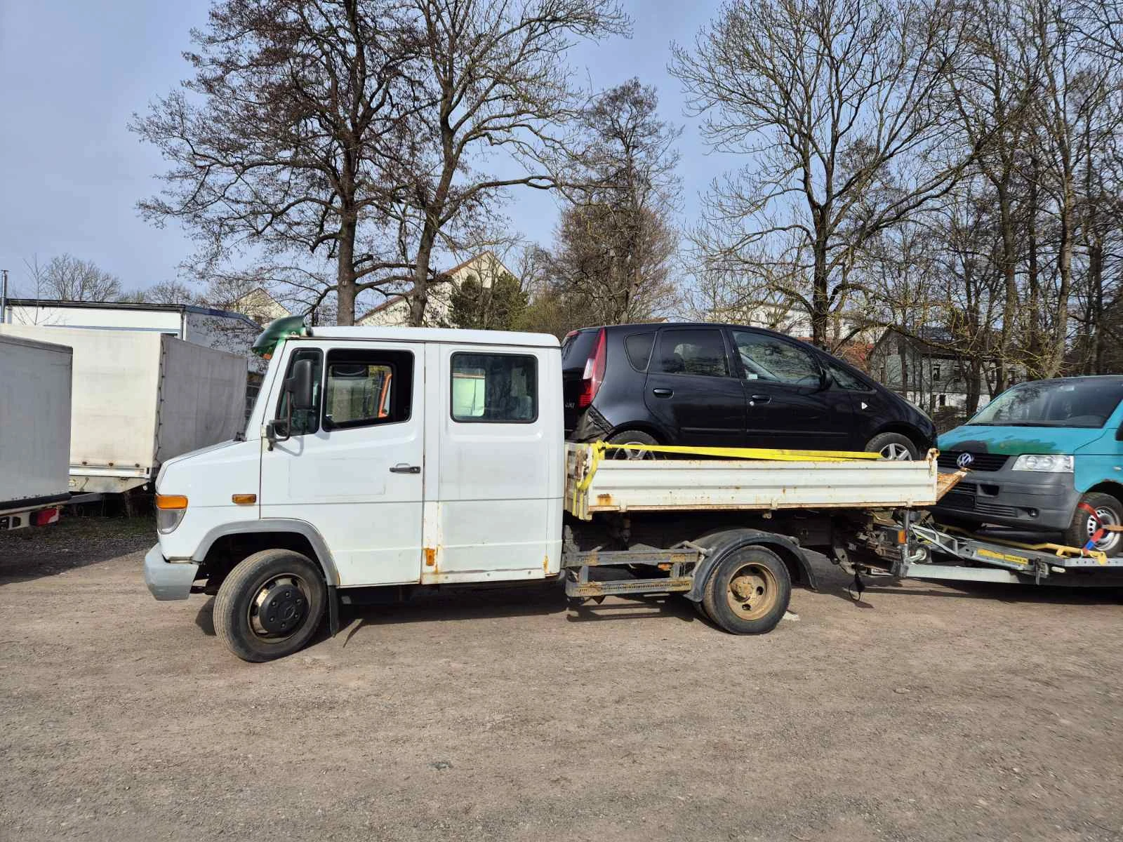 Mercedes-Benz 814 D самосвал, снимка 4 - Камиони - 53963687