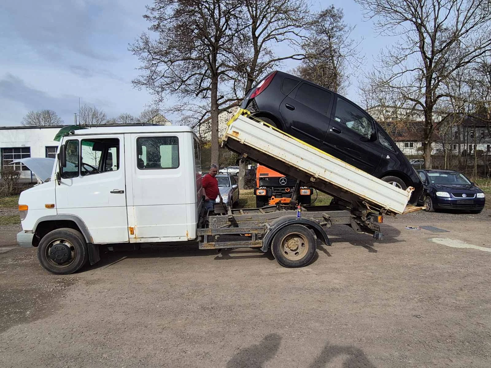 Mercedes-Benz 814 D самосвал, снимка 6 - Камиони - 53963687