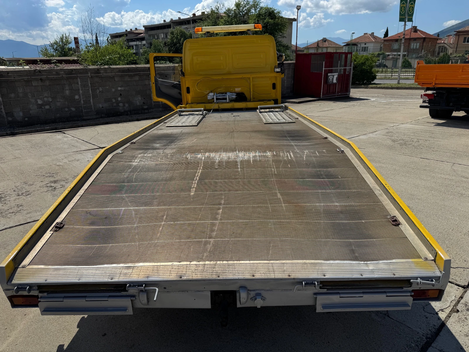 Mercedes-Benz Atego 815 СПЕЦИАЛЕН! Платформа 6.50м, снимка 14 - Камиони - 54930261