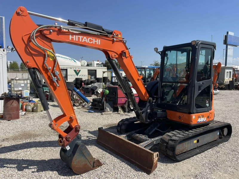 Багер Hitachi ZX48 U-6, снимка 9 - Индустриална техника - 46997703