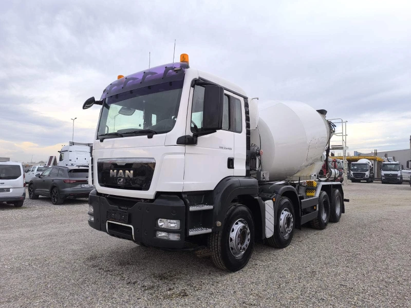 Бетон миксер Man TGS 35.400 STETTER 10M3, снимка 3 - Индустриална техника - 52537573