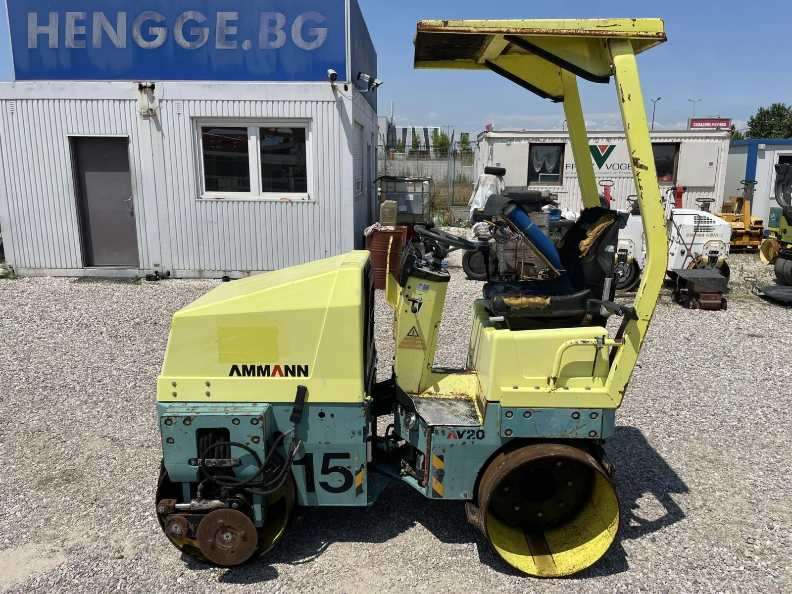 Валяк Ammann AV20, снимка 1