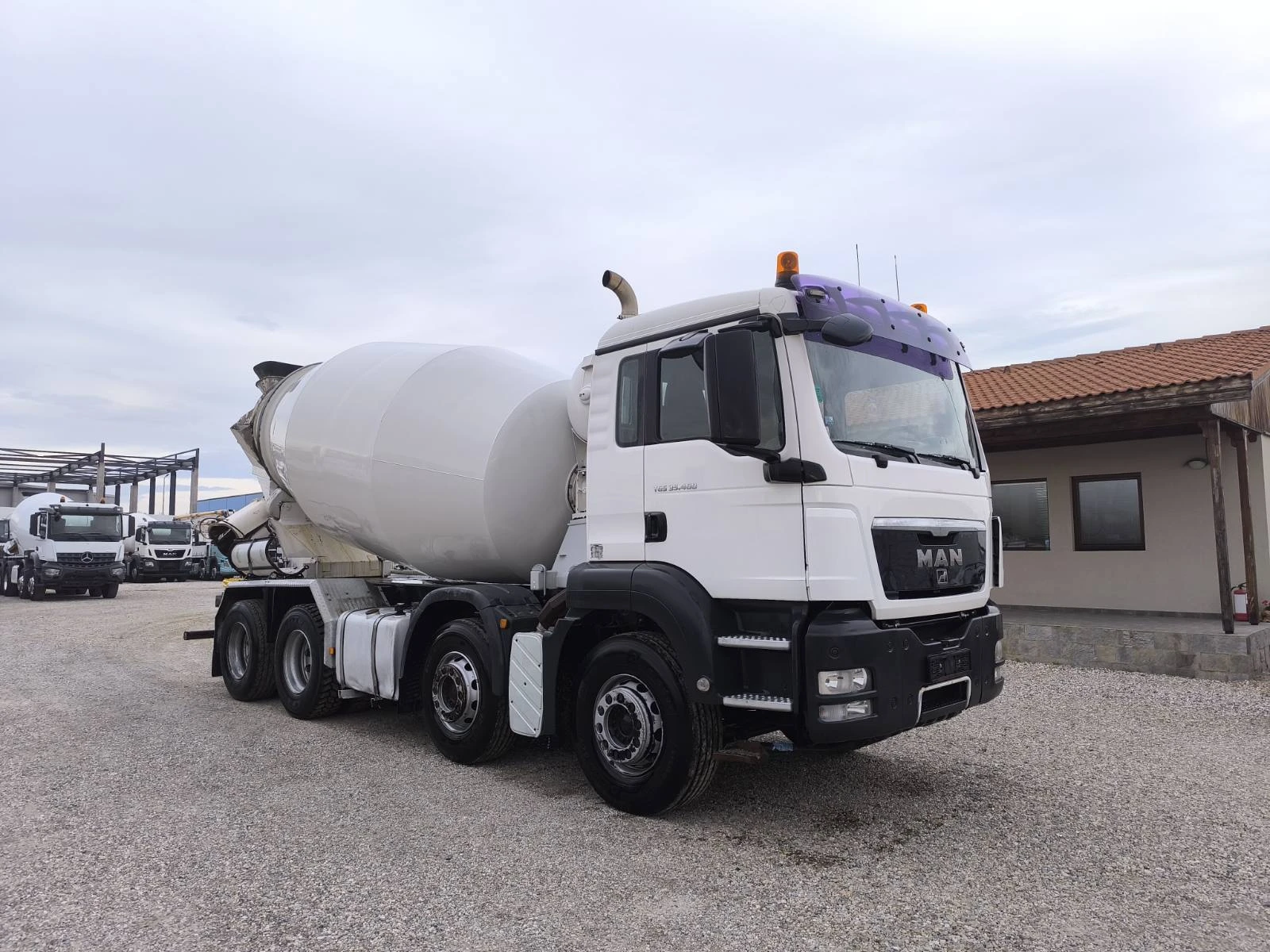 Бетон миксер Man TGS 35.400 STETTER 10M3, снимка 1