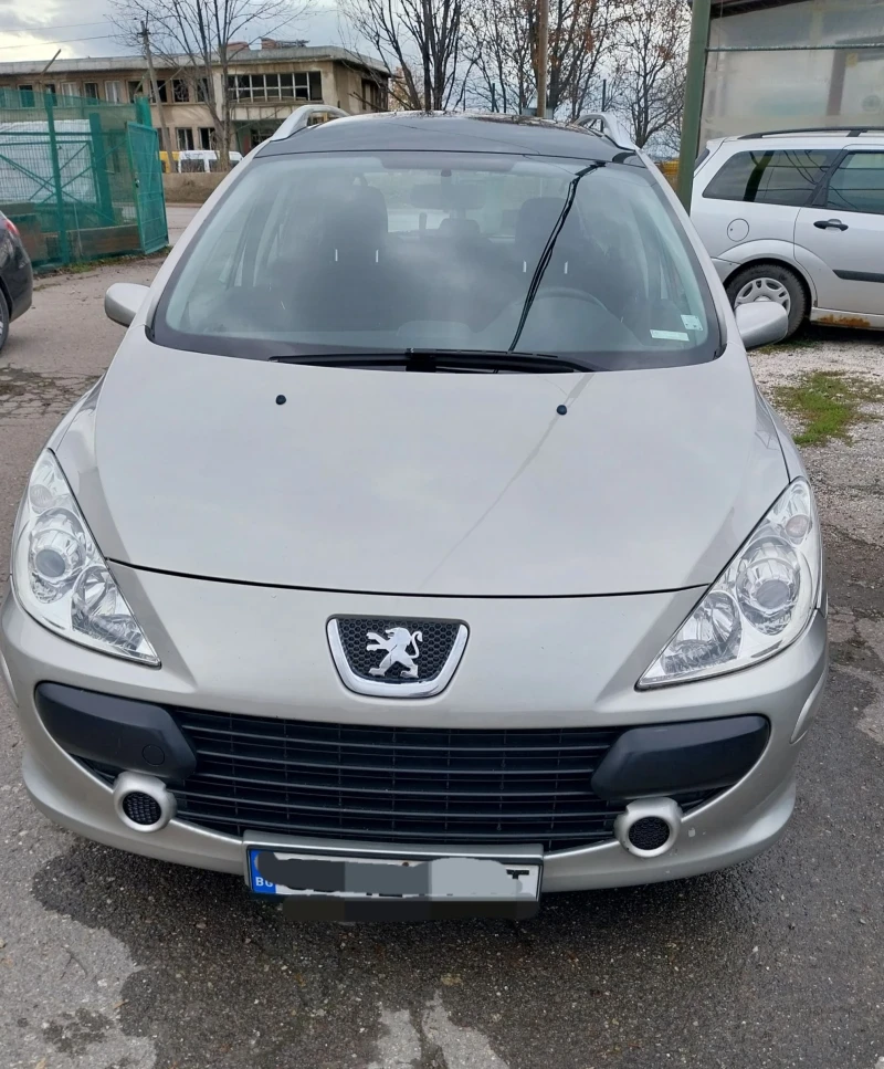 Peugeot 307 SW 1.6Hdi Facelift 2007г. КОМБИ, снимка 3 - Автомобили и джипове - 52628753