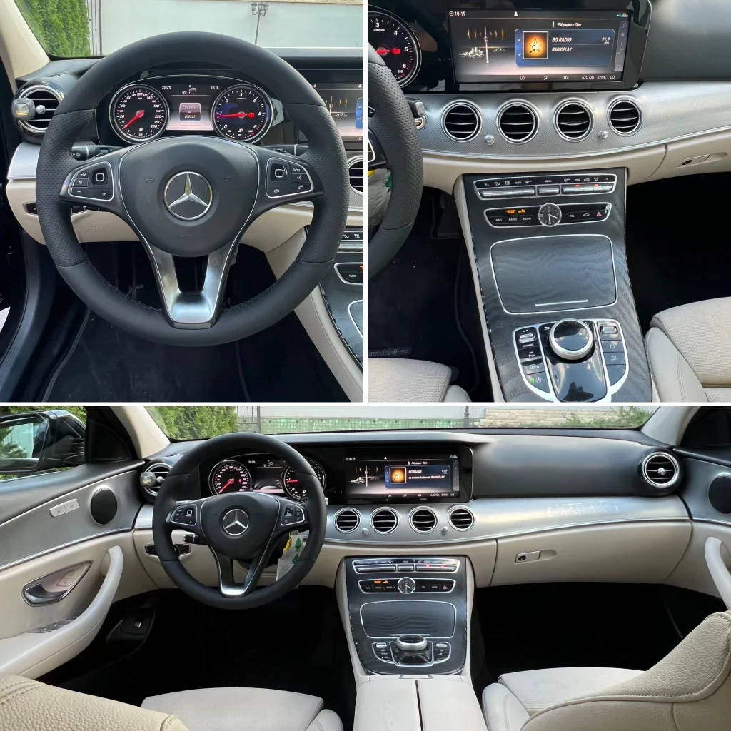 Mercedes-Benz E 220 Face Swarovski Обслужен/Сменени Вериги - изображение 9