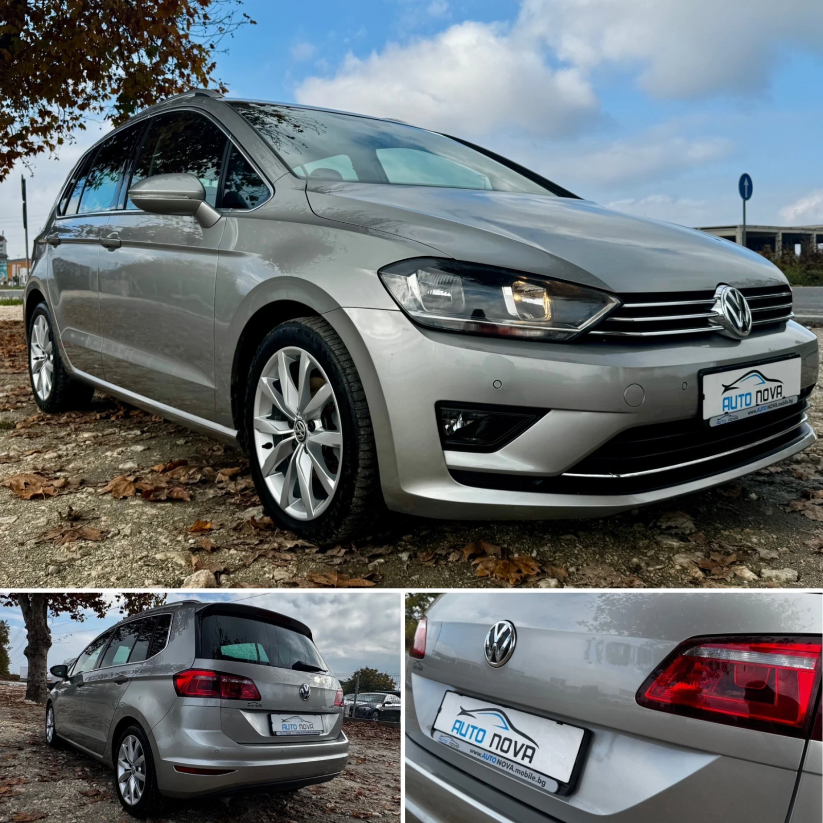 VW Sportsvan 1.6 TDI HIGHLINE 110. NAVI  EURO6 ! | Mobile.bg   17