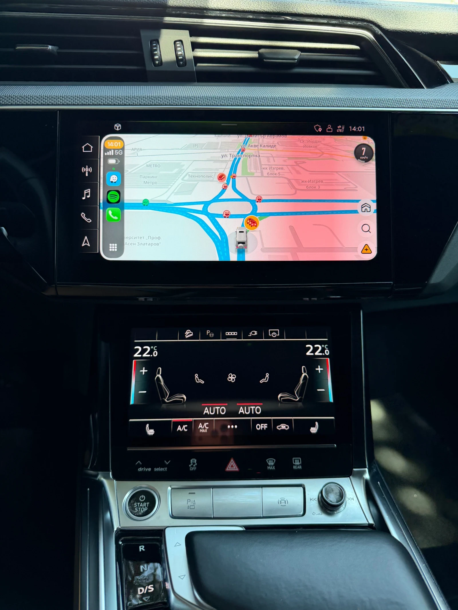 Audi E-Tron Sportback 3X S line /pano/Air Suspension, снимка 12 - Автомобили и джипове - 55803651