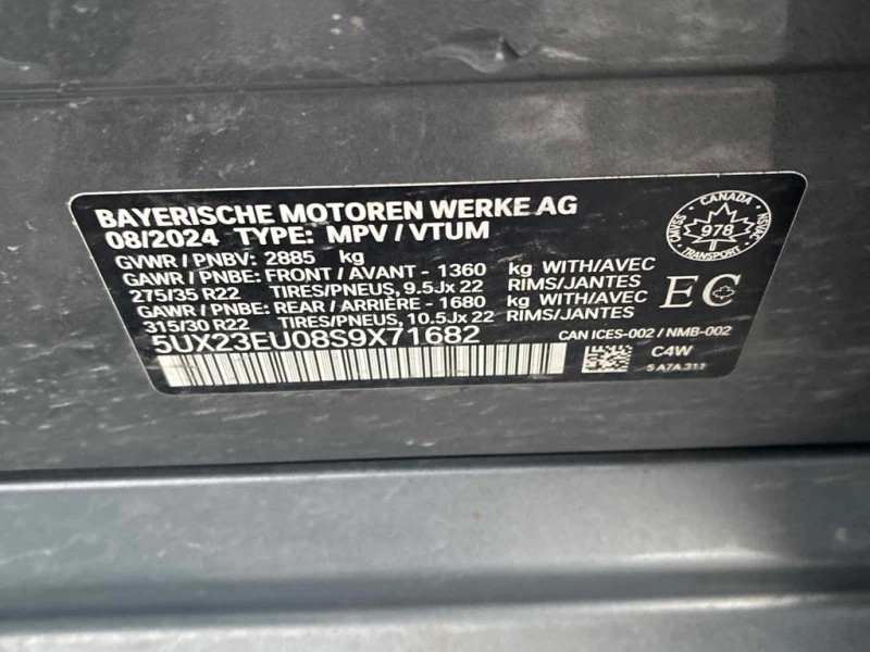 BMW X5 2025 xDrive40i AIR SUSPENSION M SPORT * CARFAX * , снимка 16 - Автомобили и джипове - 53026725