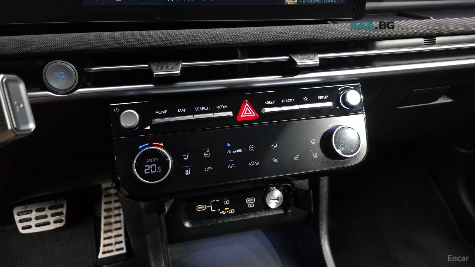 Hyundai Tucson 1.6T* 4WD* INSPIRATION* ПОДГР* ОБДУХ* 360* HUD* , снимка 14 - Автомобили и джипове - 55925909