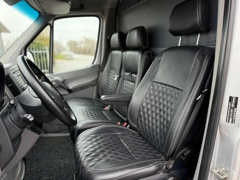 Mercedes-Benz Sprinter 313 CDI/ EURO5/ АВТОМАТИК/ КАМЕРА/ ПОДГРЕВ/ КОЖА/ , снимка 8 - Бусове и автобуси - 53517228