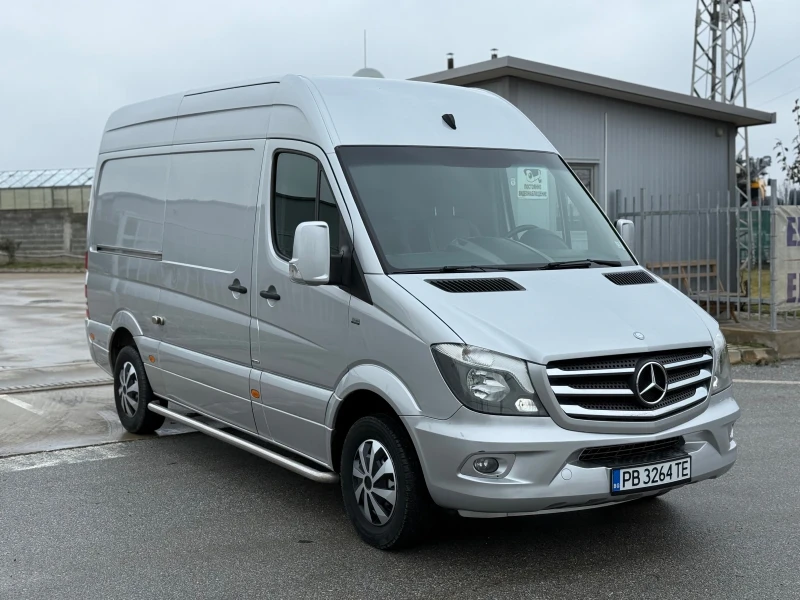 Mercedes-Benz Sprinter 313 CDI/ EURO5/ АВТОМАТИК/ КАМЕРА/ ПОДГРЕВ/ КОЖА/ , снимка 2 - Бусове и автобуси - 53517228