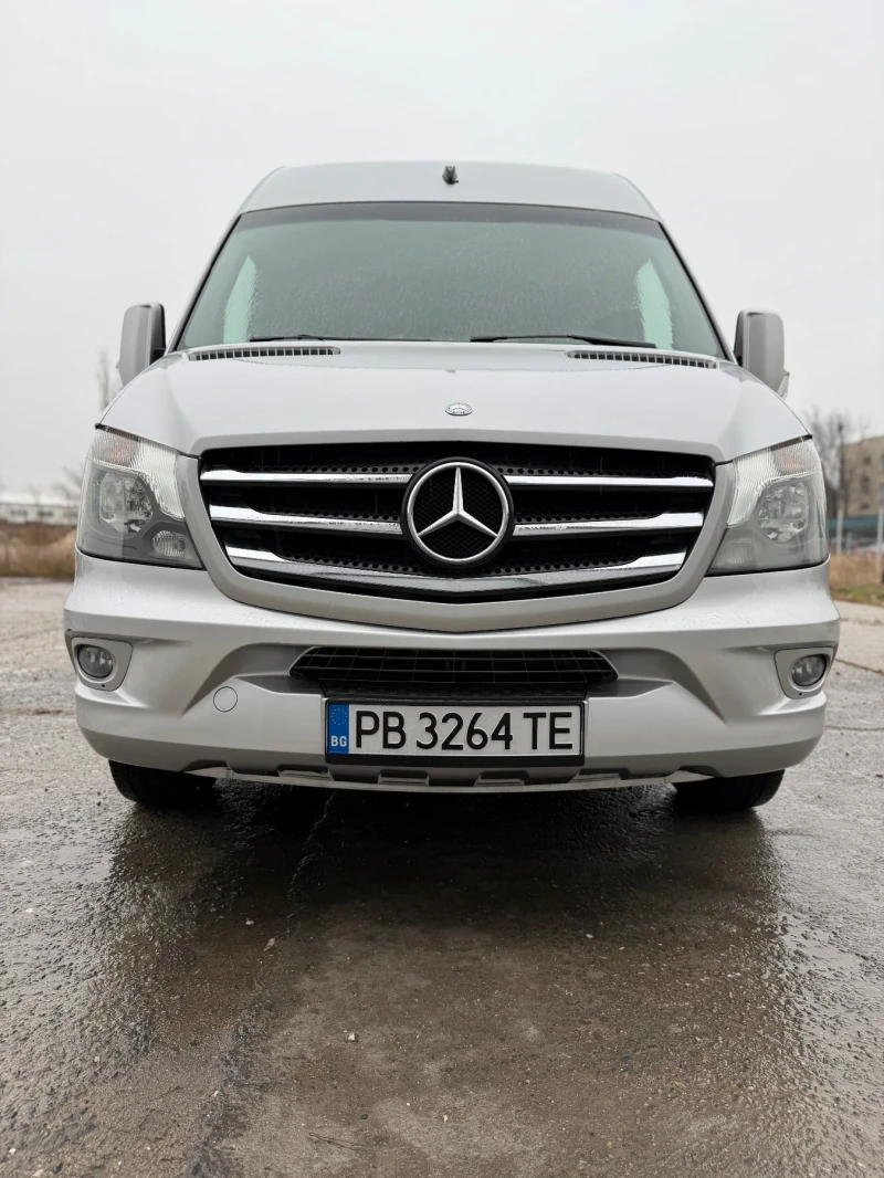 Mercedes-Benz Sprinter 313 CDI/ EURO5/ АВТОМАТИК/ КАМЕРА/ ПОДГРЕВ/ КОЖА/ , снимка 6 - Бусове и автобуси - 53273888
