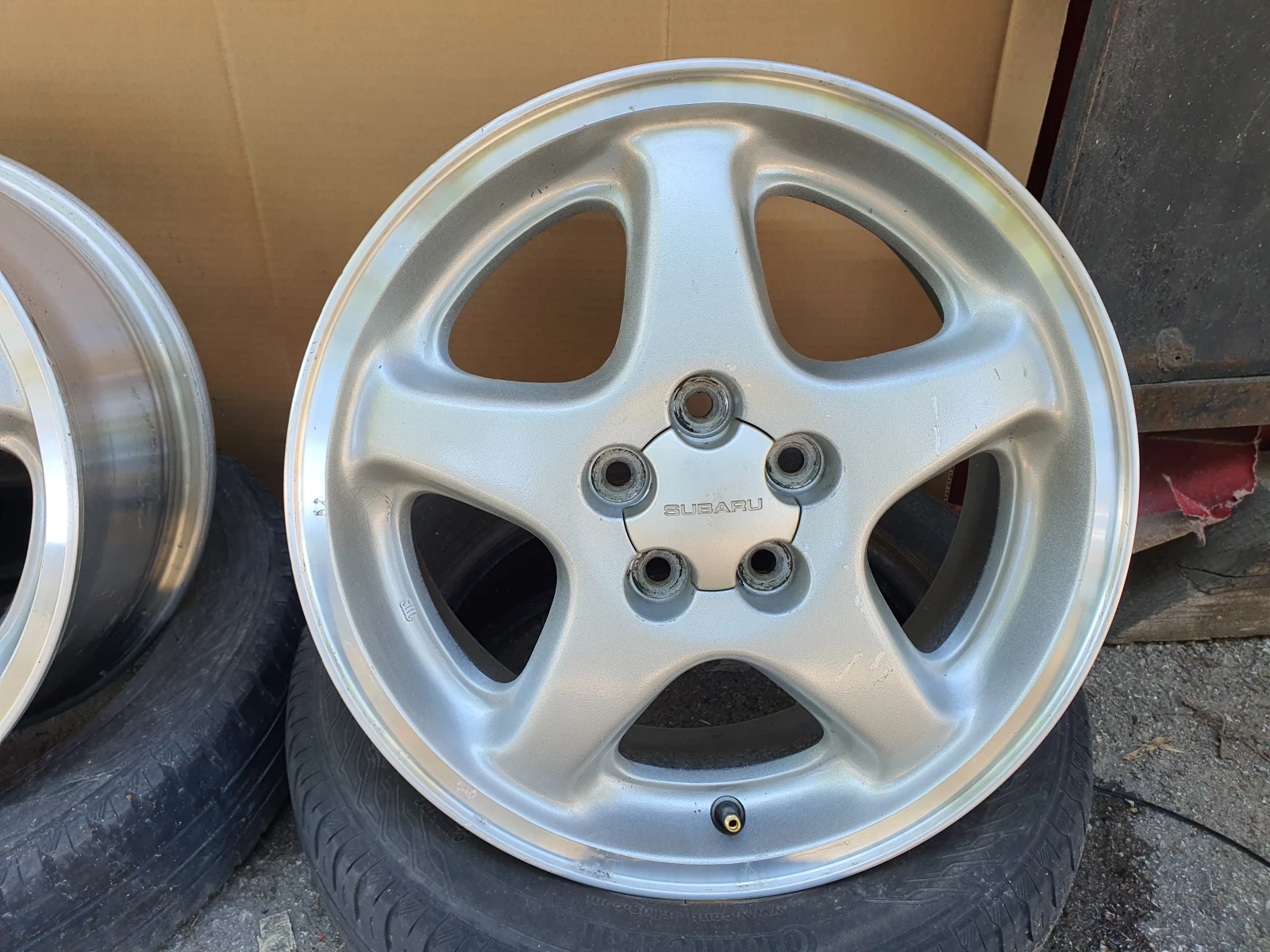 Джанти за Subaru Impreza, снимка 4 - Гуми и джанти - 54685004