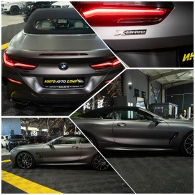 BMW 850 I XDRIVE CABRIO LED SWAROVSKI H&K ЛИЗИНГ 100%, снимка 17