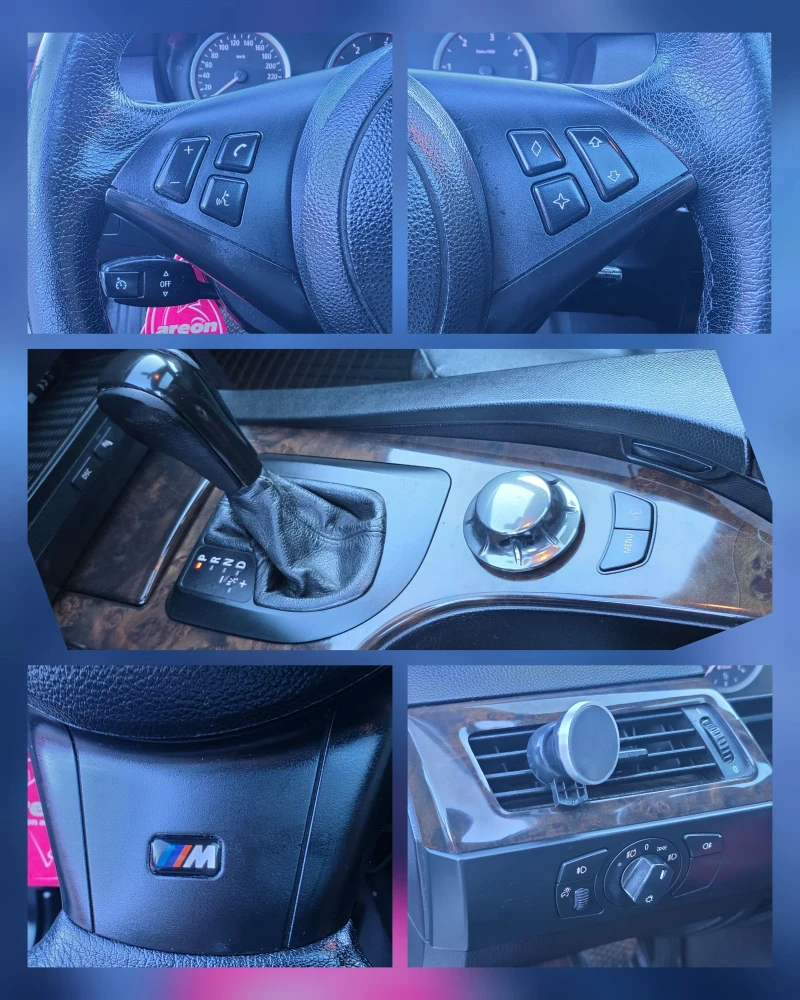 BMW 530 Автомат 530D 218коня Италия, снимка 14 - Автомобили и джипове - 52764995