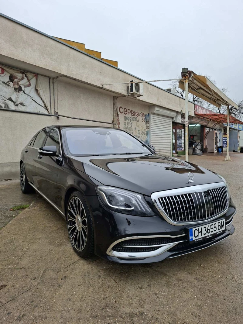 Mercedes-Benz S 350 MAYBACH* 4MATIC* Burmester* Pano, снимка 2 - Автомобили и джипове - 52874444