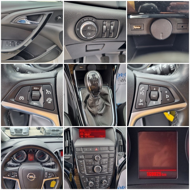 Opel Astra 1.4 Фабрична ГАЗ= COSMO= 2016г. EURO 6B, снимка 16 - Автомобили и джипове - 46070892