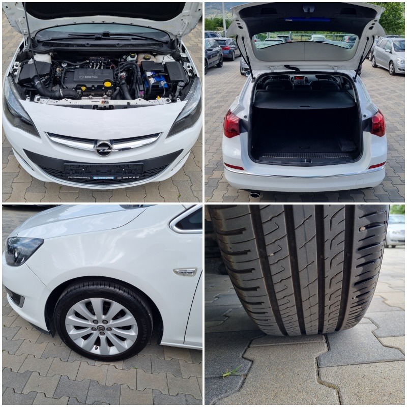 Opel Astra 1.4 Фабрична ГАЗ= COSMO= 2016г. EURO 6B, снимка 17 - Автомобили и джипове - 46070892
