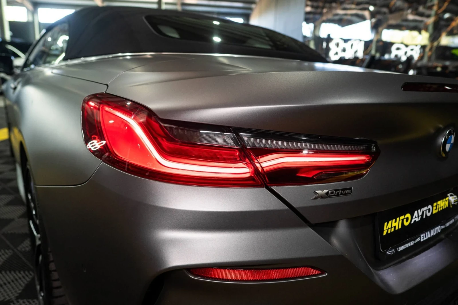 BMW 850 I XDRIVE CABRIO LED SWAROVSKI H&K ЛИЗИНГ 100%, снимка 5 - Автомобили и джипове - 55674499