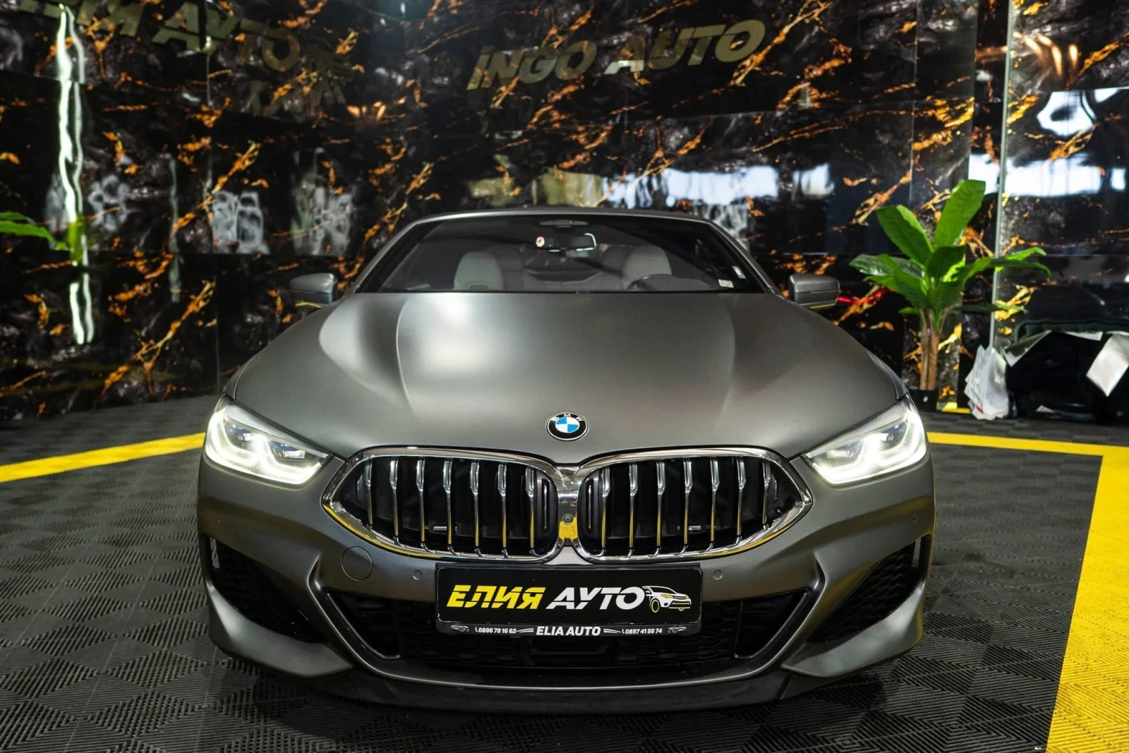 BMW 850 I XDRIVE CABRIO LED SWAROVSKI H&K ЛИЗИНГ 100%, снимка 3 - Автомобили и джипове - 55674499