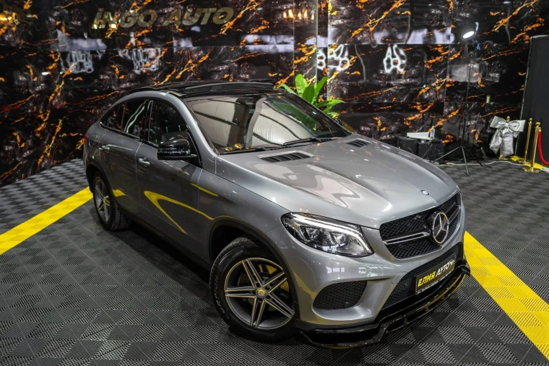 Mercedes-Benz GLE 350 D 4MATIC FULL AMG LINE ПАНО H&K ЛИЗИНГ 100%, снимка 2 - Автомобили и джипове - 53106624