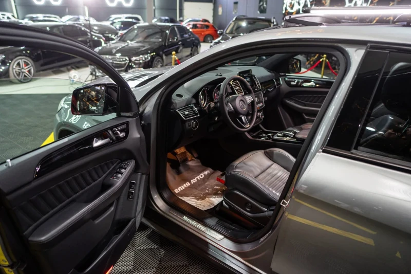 Mercedes-Benz GLE 350 D 4MATIC FULL AMG LINE ПАНО H&K ЛИЗИНГ 100%, снимка 11 - Автомобили и джипове - 53106624