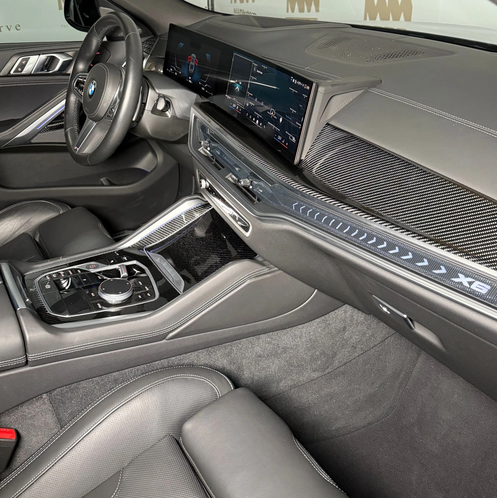 BMW X6 40i* xDrive* M-SportPRO* Carbon* HuD* H/K* SkyLoun - изображение 10