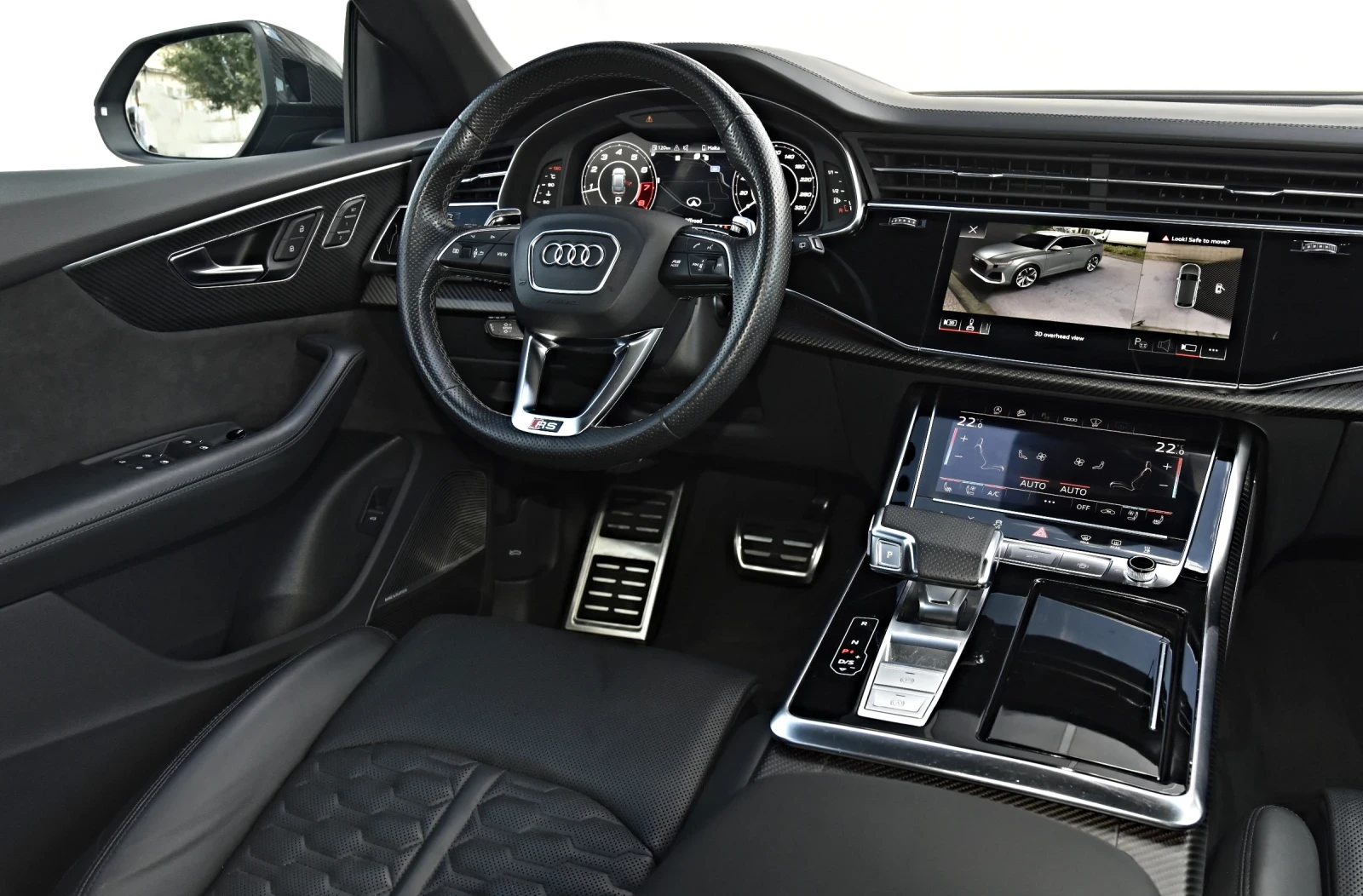 Audi RSQ8 4.0 TFSI V8 B&O-3D 23 RS-SITZE 2xCARBON CERAMIC, снимка 10 - Автомобили и джипове - 55273539