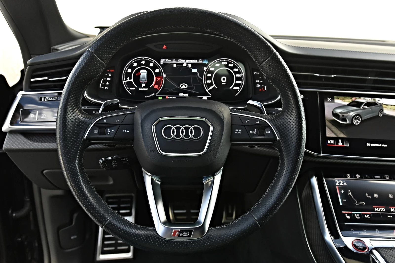 Audi RSQ8 4.0 TFSI V8 B&O-3D 23 RS-SITZE 2xCARBON CERAMIC, снимка 11 - Автомобили и джипове - 55273539
