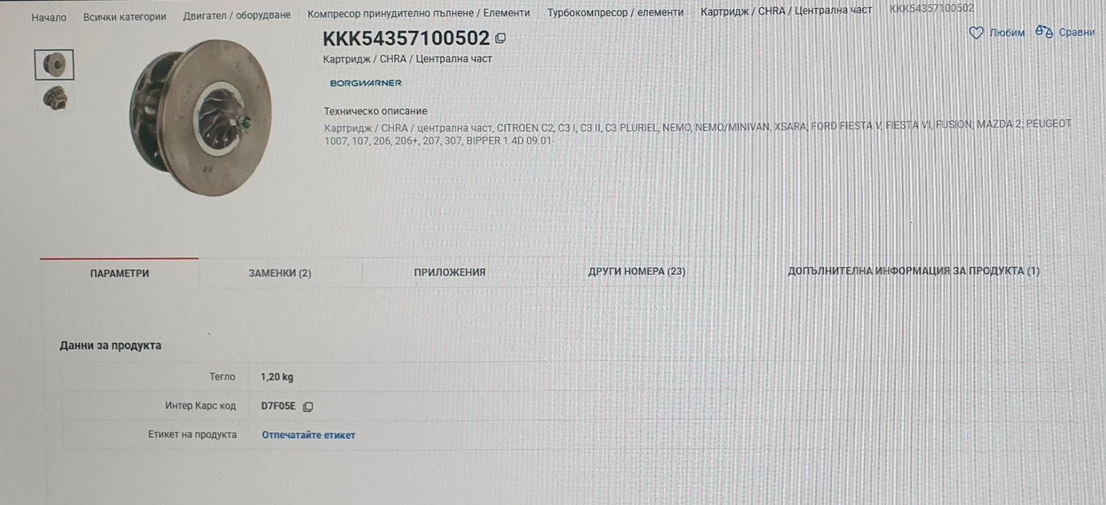    CHRA средна част