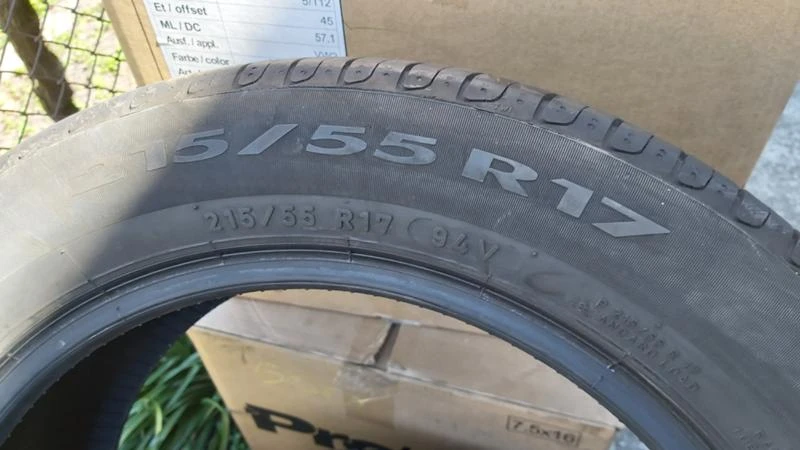 Гуми Летни 215/55R17, снимка 7 - Гуми и джанти - 28560847