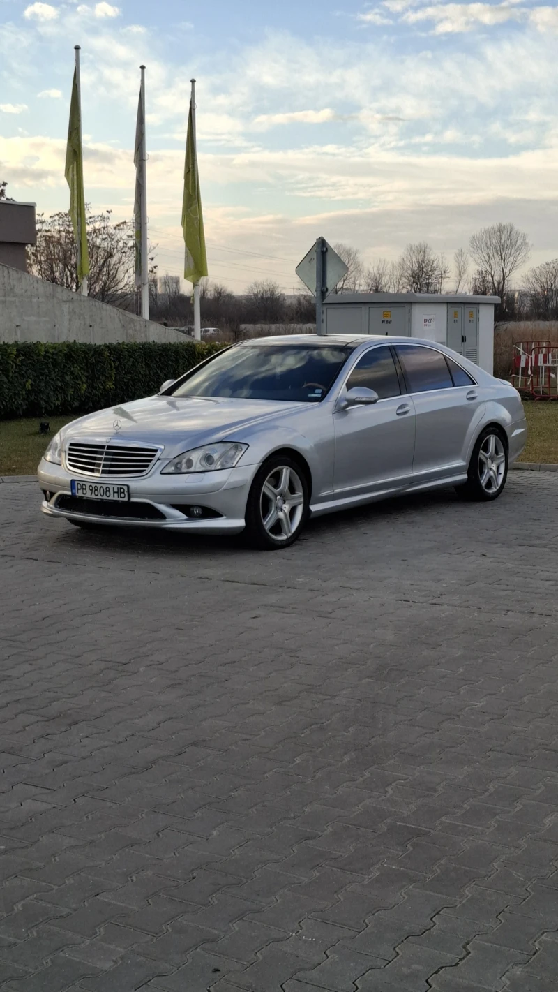 Mercedes-Benz S 500 AMG PACK, LONG, GAZ, снимка 1 - Автомобили и джипове - 48907780