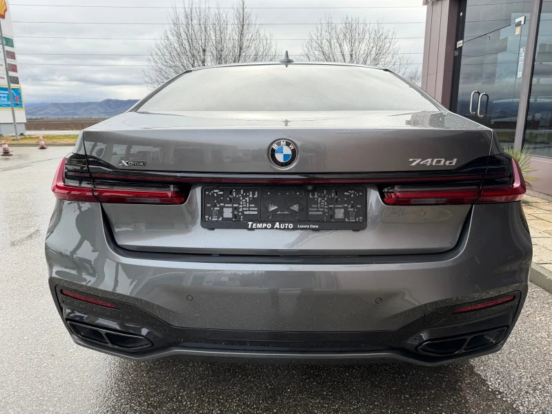 BMW 740 XD-FACE-4X4-M PACKET-MASAGE-DISTR-CAM360-SMART KEY, снимка 5 - Автомобили и джипове - 53246118