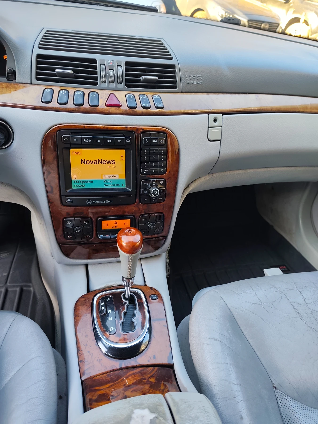 Mercedes-Benz S 320 3.2 ГАЗ-ИНЖ !АВТОМАТИК! * КЛИМАТРОНИК* !КОЖА! ТОП!, снимка 12 - Автомобили и джипове - 54387801