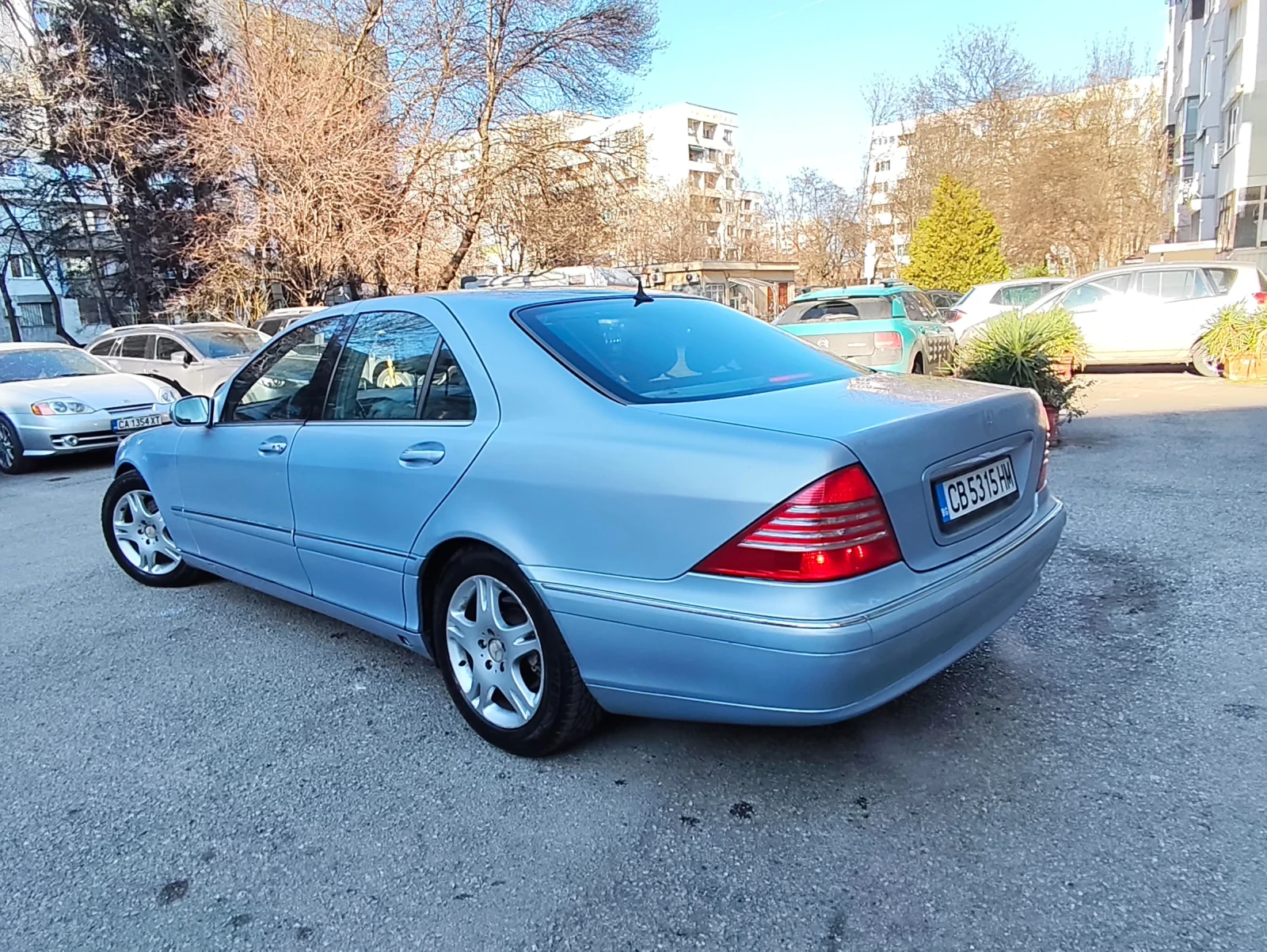 Mercedes-Benz S 320 3.2 ГАЗ-ИНЖ !АВТОМАТИК! * КЛИМАТРОНИК* !КОЖА! ТОП!, снимка 4 - Автомобили и джипове - 54387801