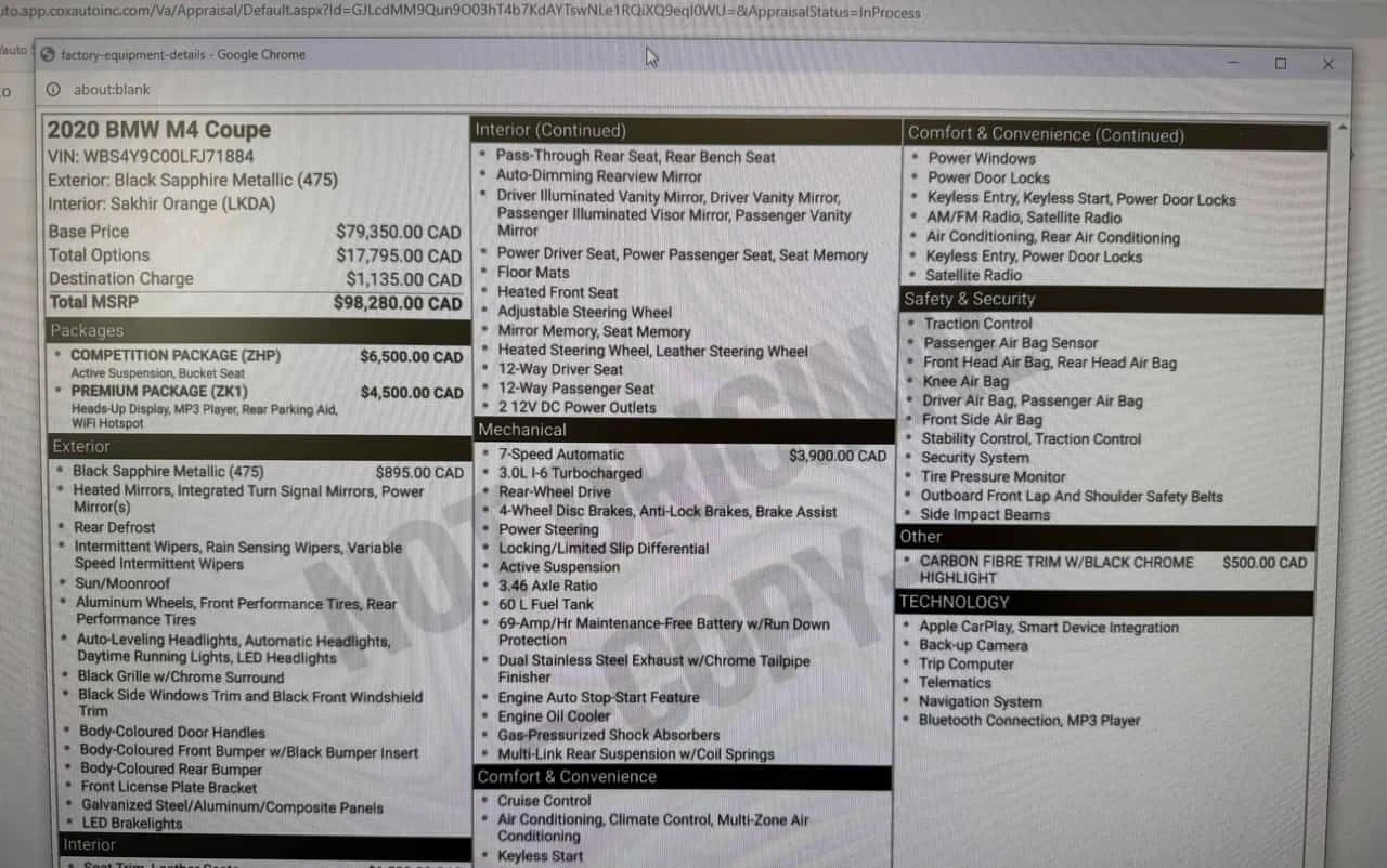 BMW M4 * Coupe * CARFAX * ЧЕРВЕН САЛОН * , снимка 14 - Автомобили и джипове - 54001835