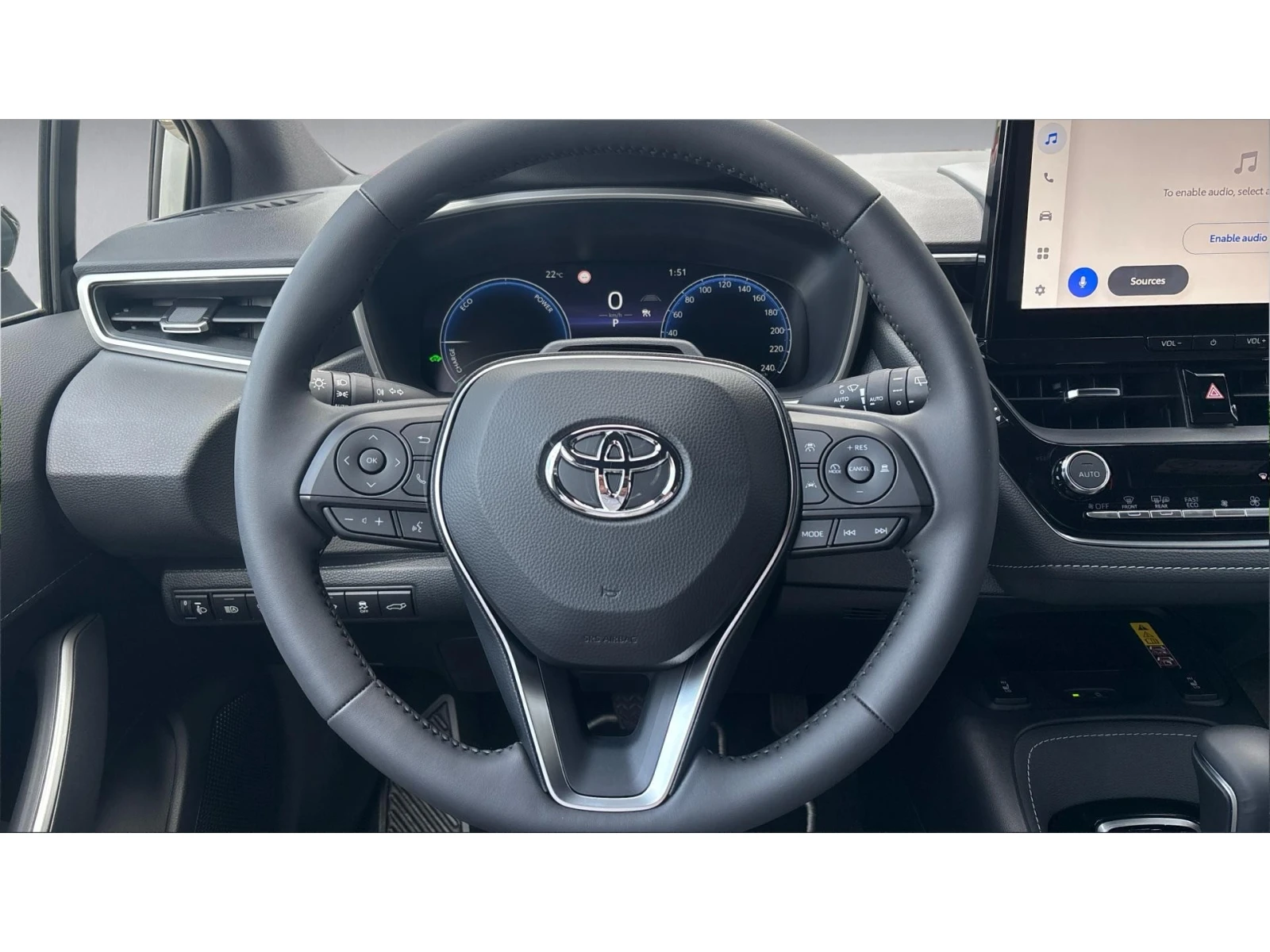 Toyota Corolla 1.8 TS HEV E-CVT , Месечна вноска от 187  , снимка 13 - Автомобили и джипове - 54549112