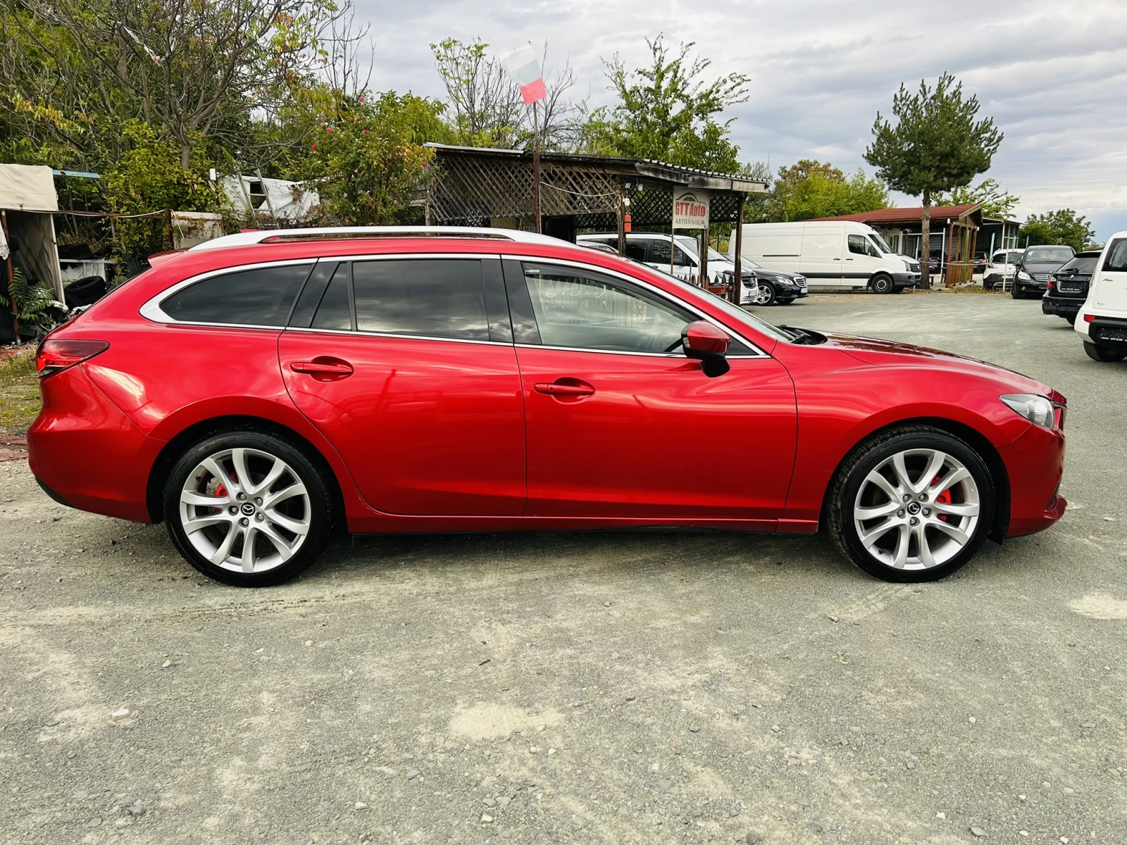 Mazda 6 2.2d* 175kc* Auto* Navi* BOSE* Кожа* F1* , снимка 6 - Автомобили и джипове - 56232797