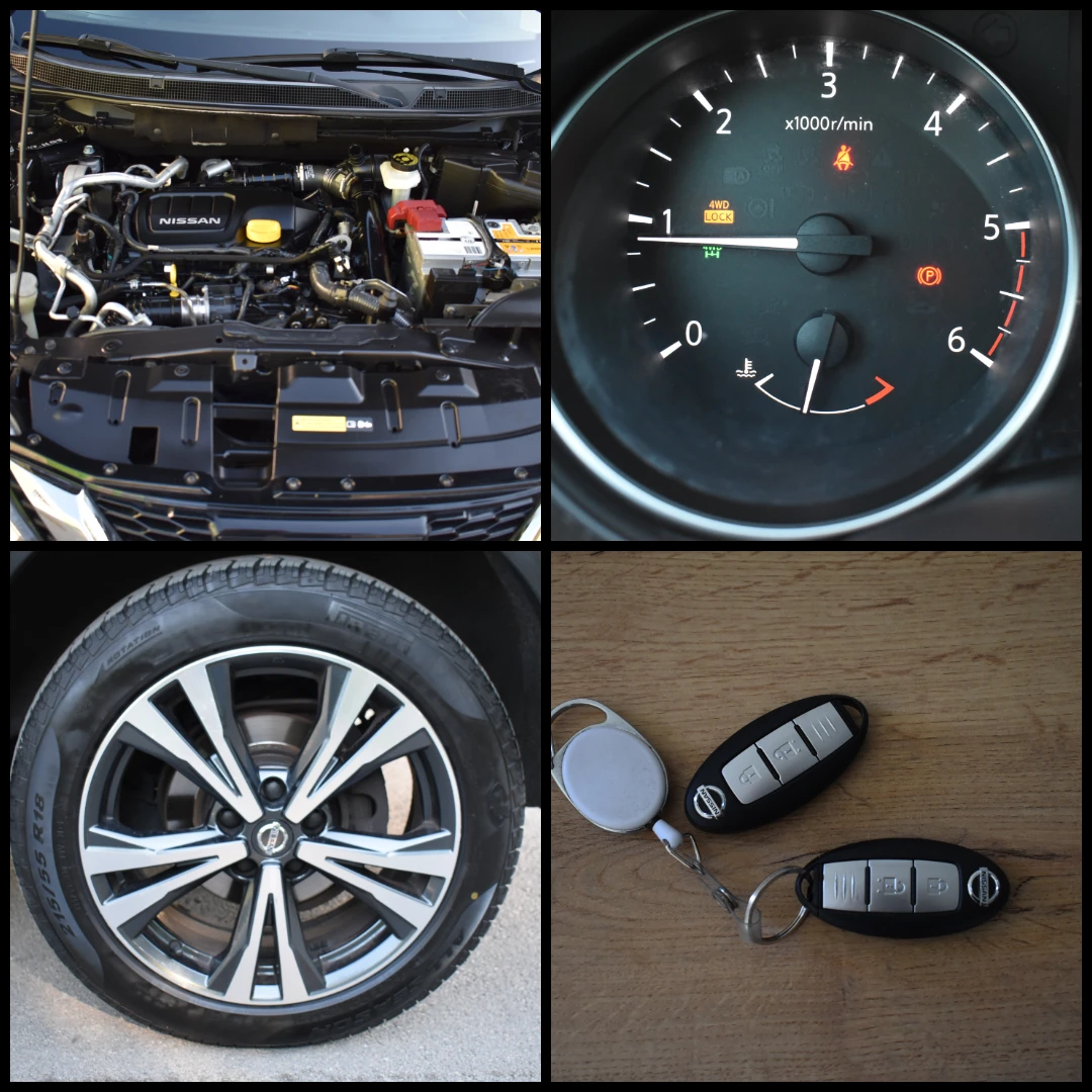 Nissan Qashqai 1.6DCI/AWD-4X4/FACELIFT/TEKNA-ОТЛИЧЕН!!, снимка 17 - Автомобили и джипове - 55564208