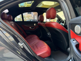 Mercedes-Benz C 220 d* AMG-Line* Панорама* Exclusive Red салон* , снимка 10 - Автомобили и джипове - 45870404