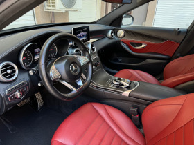 Mercedes-Benz C 220 d* AMG-Line* Панорама* Exclusive Red салон* , снимка 8 - Автомобили и джипове - 45870404