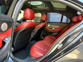 Mercedes-Benz C 220 d* AMG-Line* Панорама* Exclusive Red салон* , снимка 11 - Автомобили и джипове - 45870404