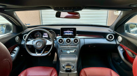 Mercedes-Benz C 220 d* AMG-Line* Панорама* Exclusive Red салон* , снимка 13 - Автомобили и джипове - 45870404