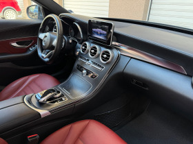 Mercedes-Benz C 220 d* AMG-Line* Панорама* Exclusive Red салон* , снимка 9 - Автомобили и джипове - 45870404