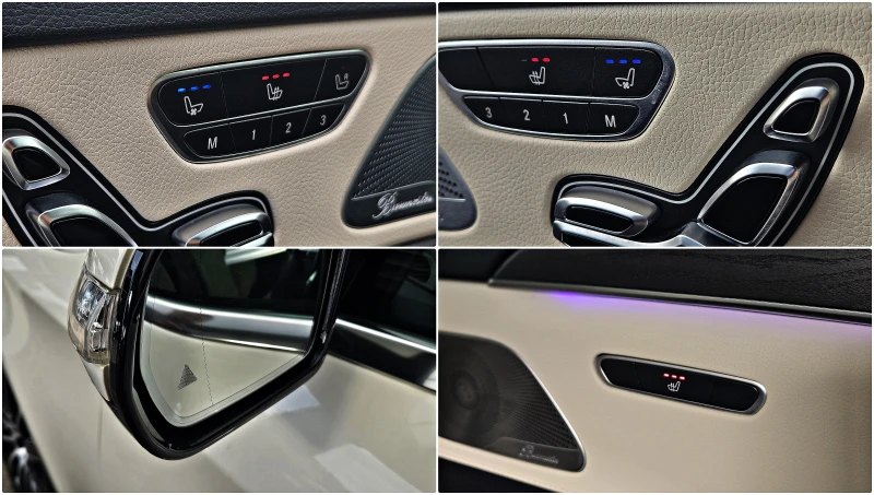Mercedes-Benz S 400 ! L/AMG/4M/GERMANY/360CAM/DISTR/ОБДУХ/HUD/AMBIENT/, снимка 13 - Автомобили и джипове - 49939084