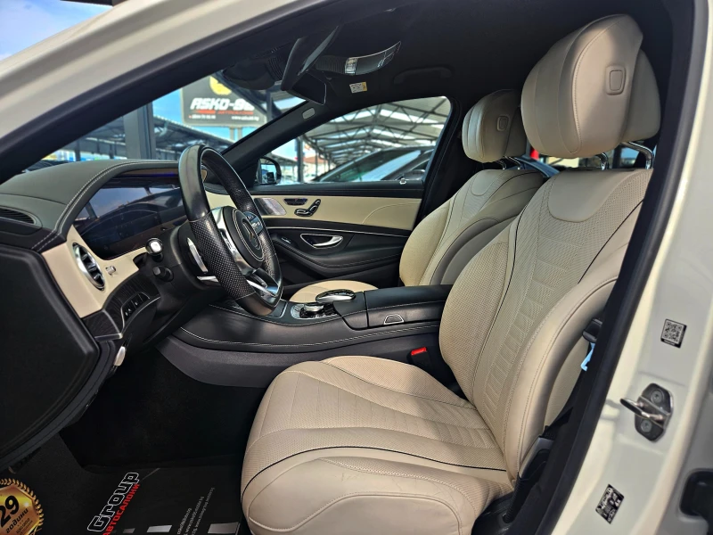 Mercedes-Benz S 400 ! L/AMG/4M/GERMANY/360CAM/DISTR/ОБДУХ/HUD/AMBIENT/, снимка 15 - Автомобили и джипове - 49939084