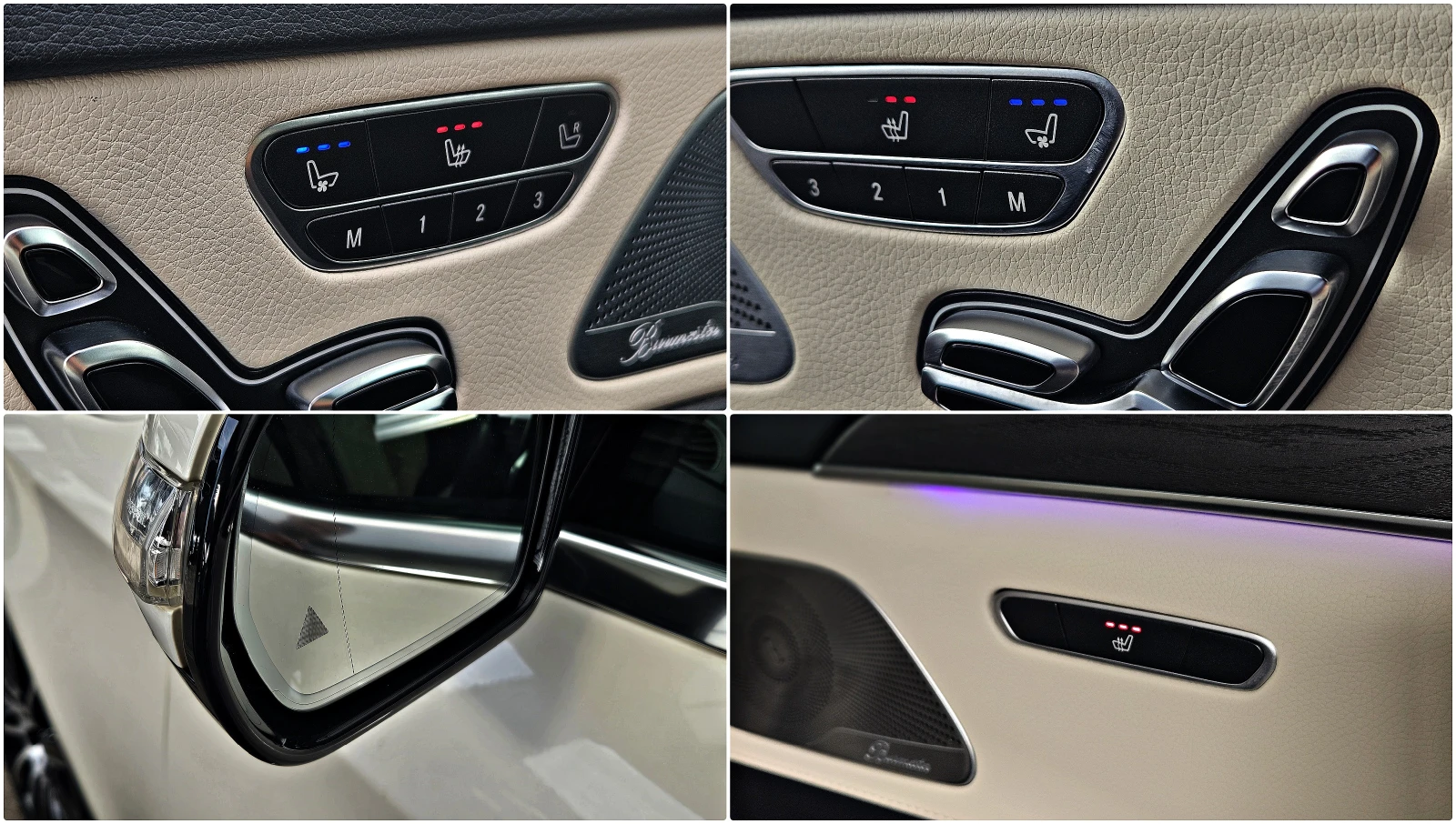 Mercedes-Benz S 400 ! L/AMG/4M/GERMANY/360CAM/DISTR//HUD/AMBIENT/ | Mobile.bg   13