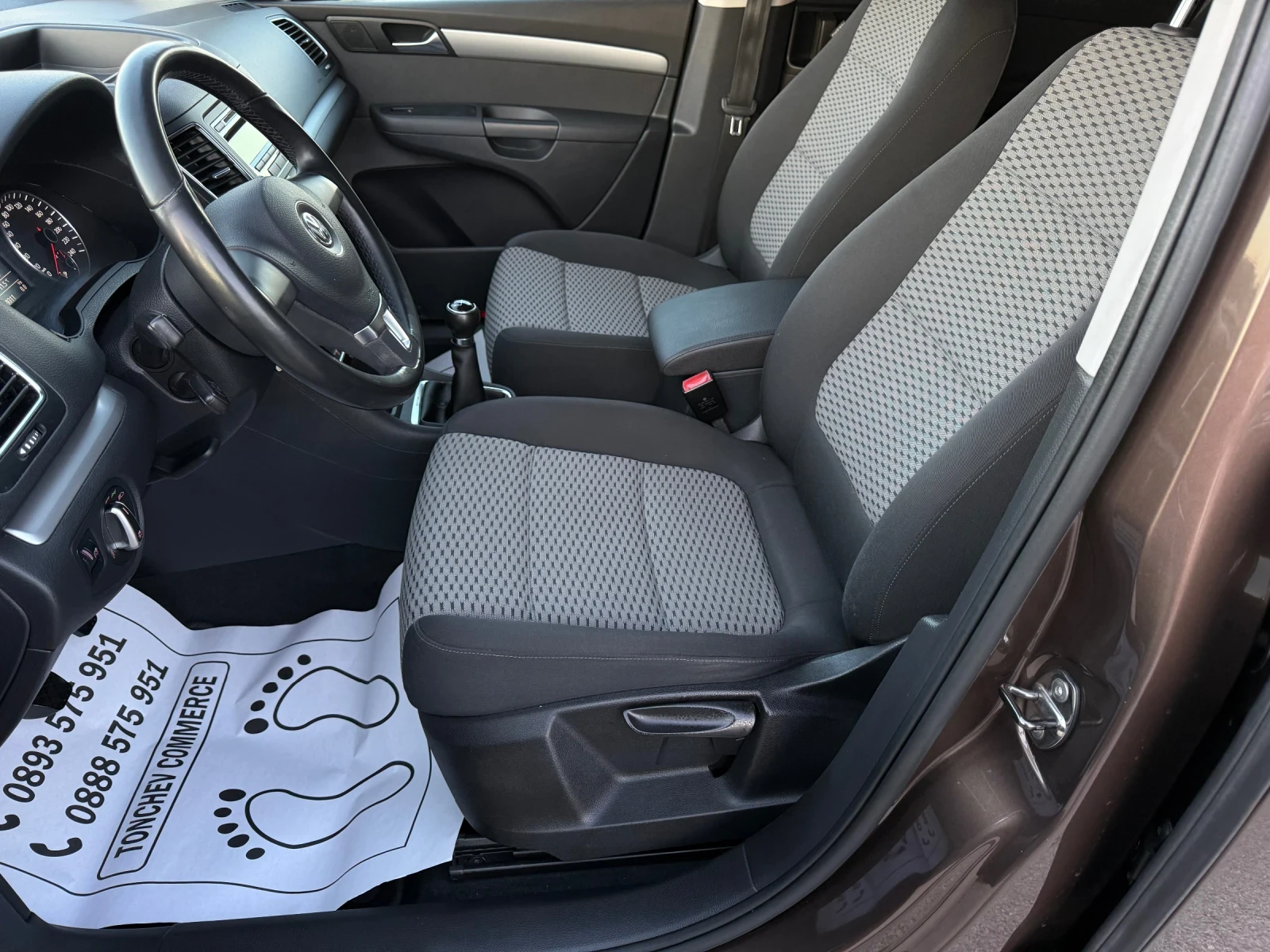 VW Sharan 2.0-TDI-4-MOTION-4x4-LED-XENON-BI XENON-ОБСЛУЖЕН, снимка 8 - Автомобили и джипове - 53837939