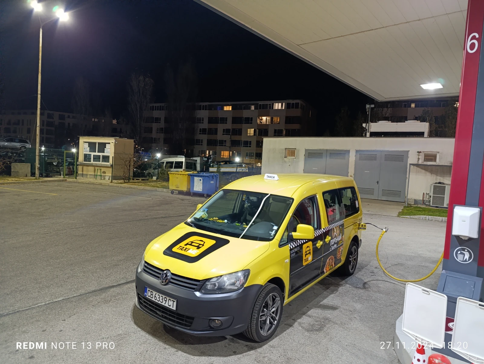 VW Caddy Maxi metan